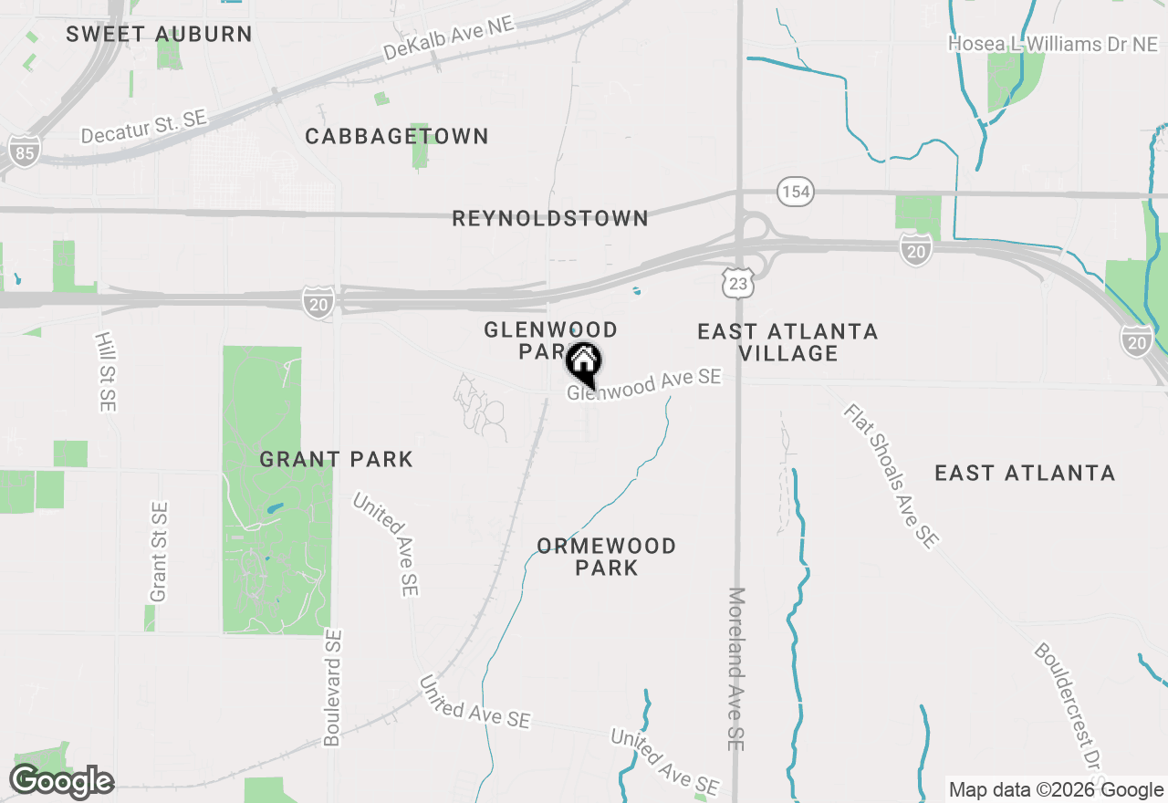 Map of 951 Glenwood Avenue Se #1107, Atlanta, GA 30316
