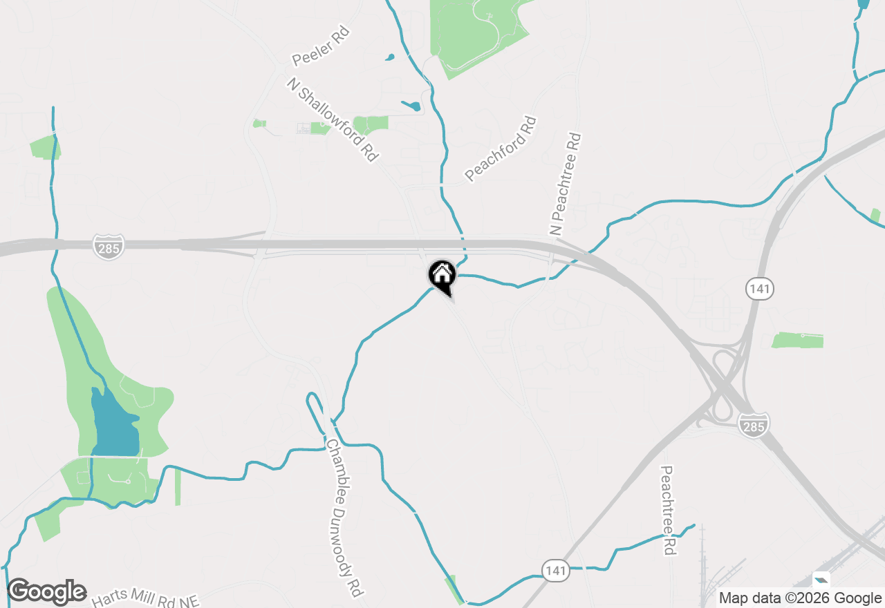 Map of 4237 Commodore Drive, Chamblee, GA 30341