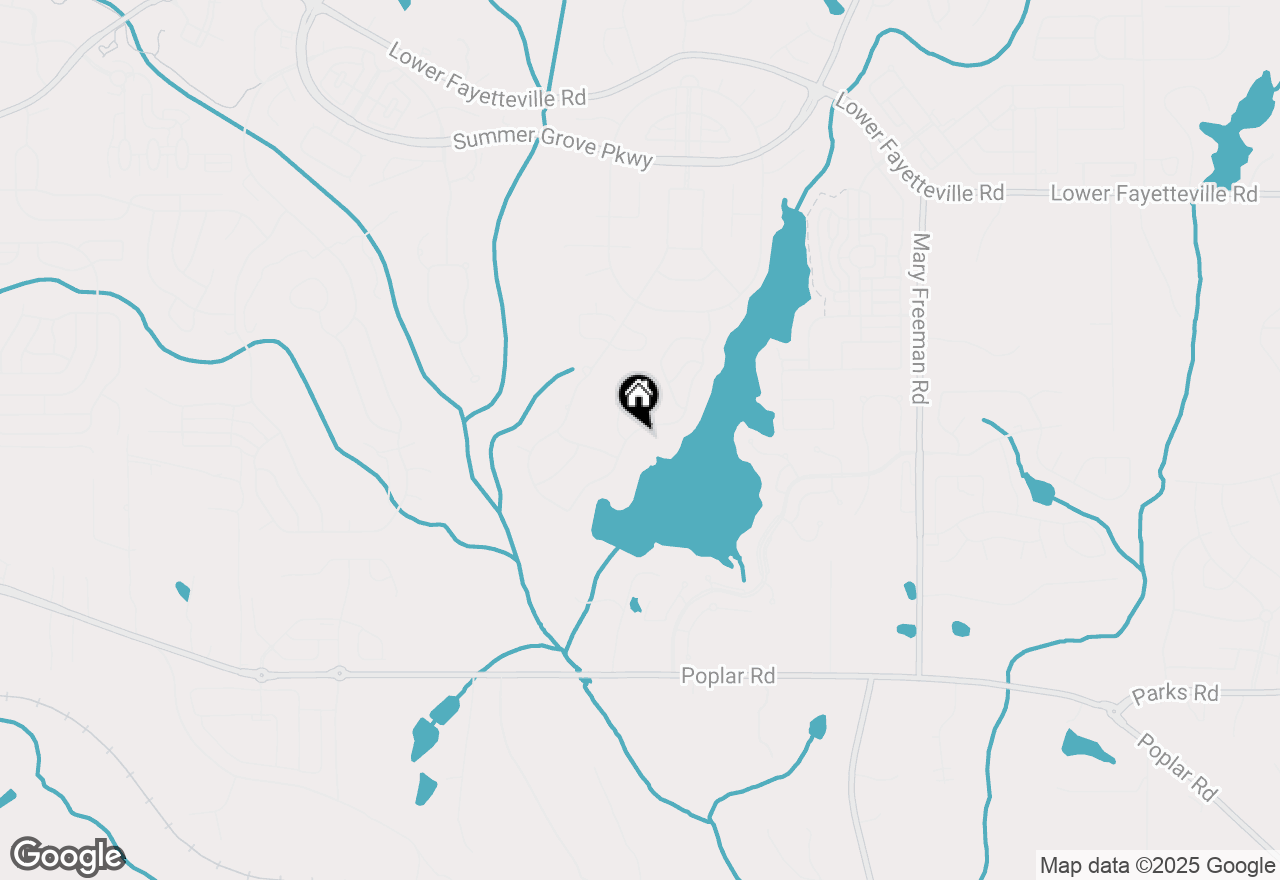 Map of 125 Lake Shore Drive, Newnan, GA 30265