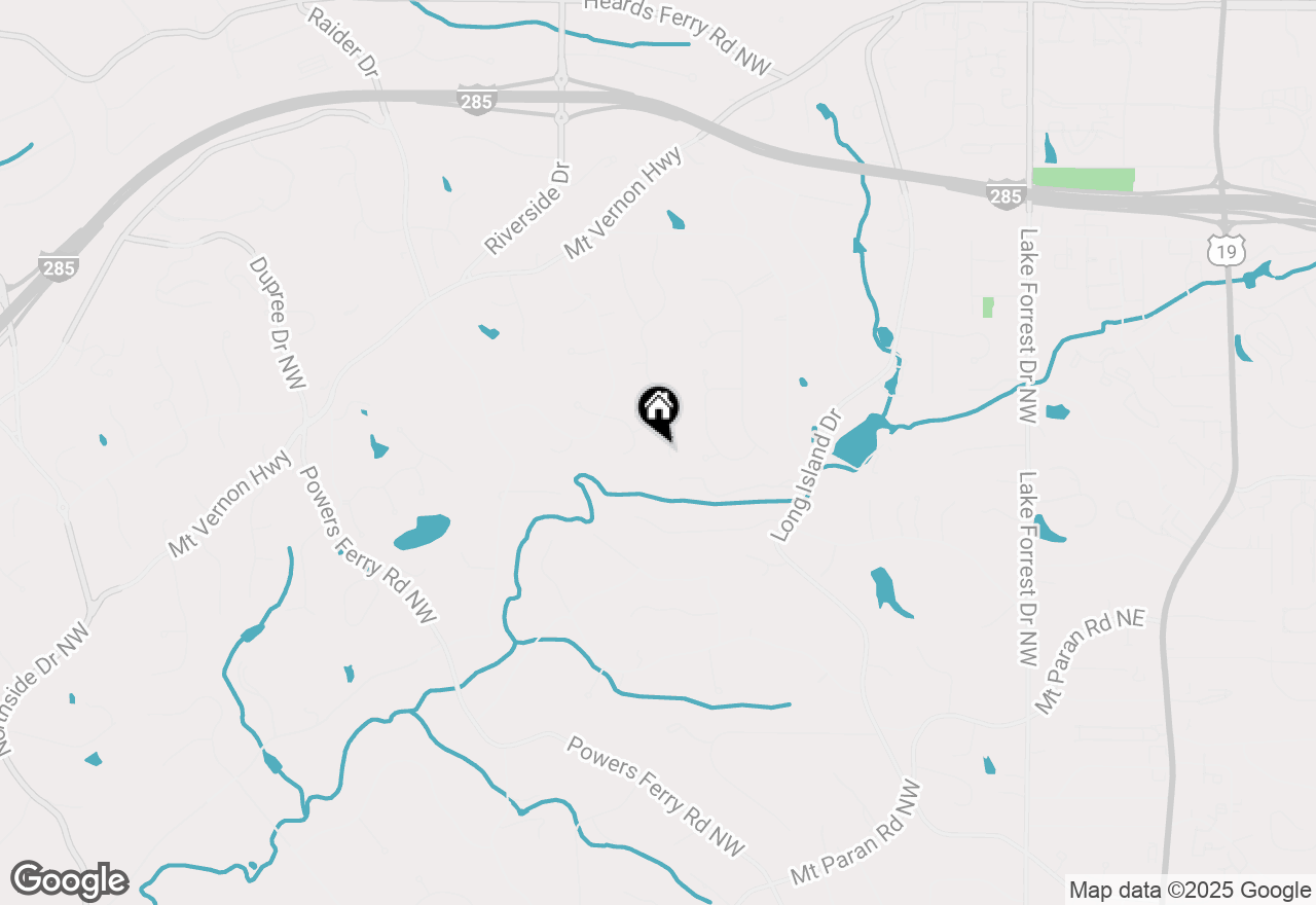 Map of 5450 Claire Rose Lane, Atlanta, GA 30327
