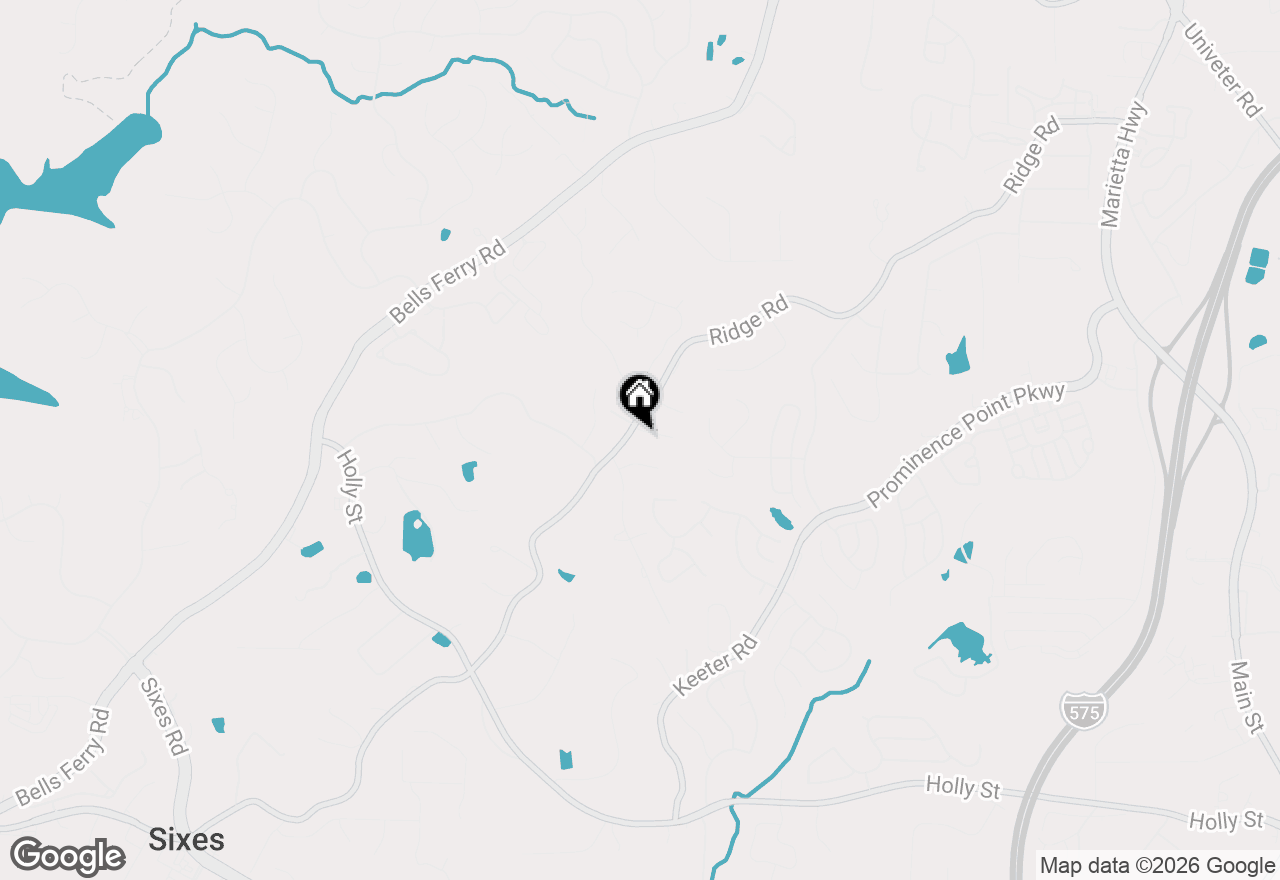Map of 300 Ridgeview Trace, Canton, GA 30114