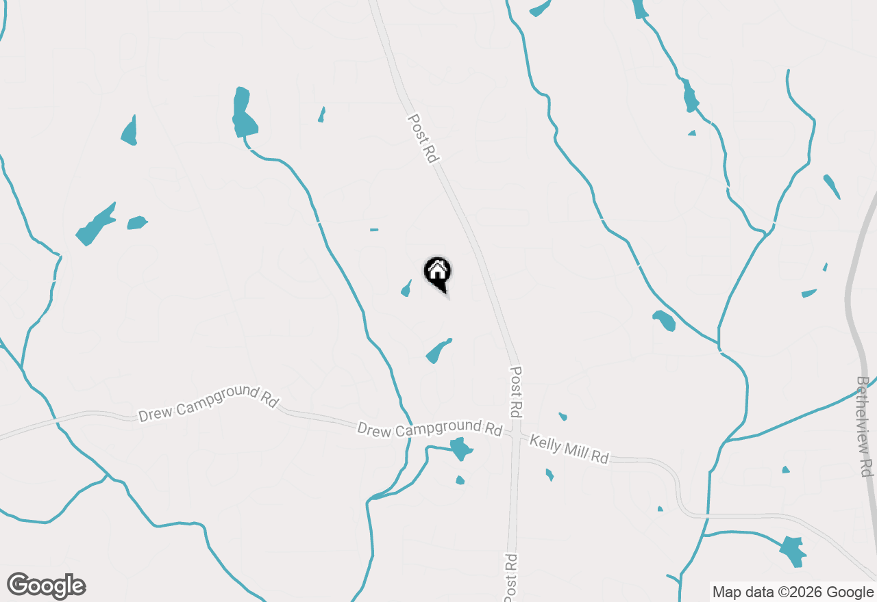 Map of 4855 Allistair Drive, Cumming, GA 30040