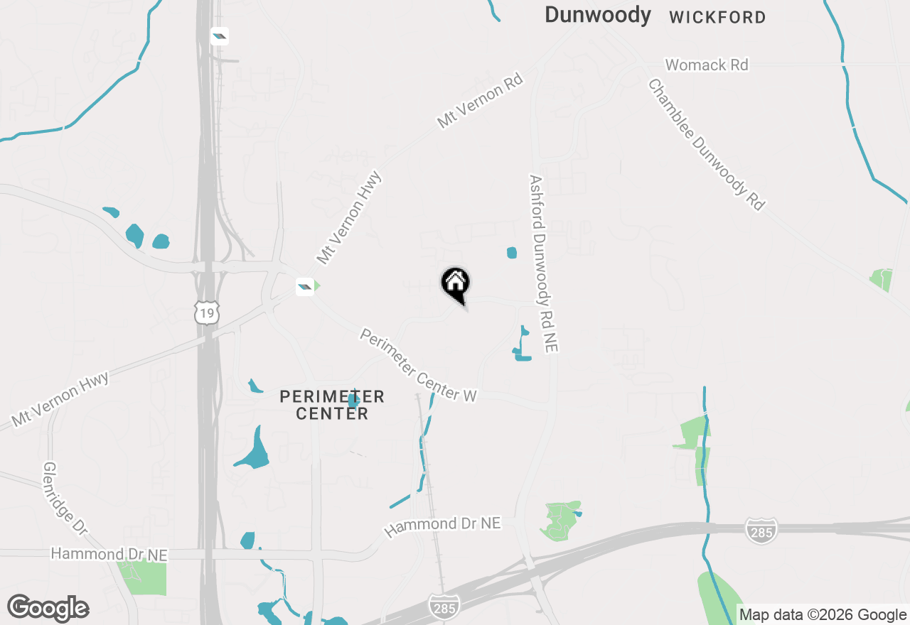 Map of 4561 Olde Perimeter Way #608, Atlanta, GA 30346