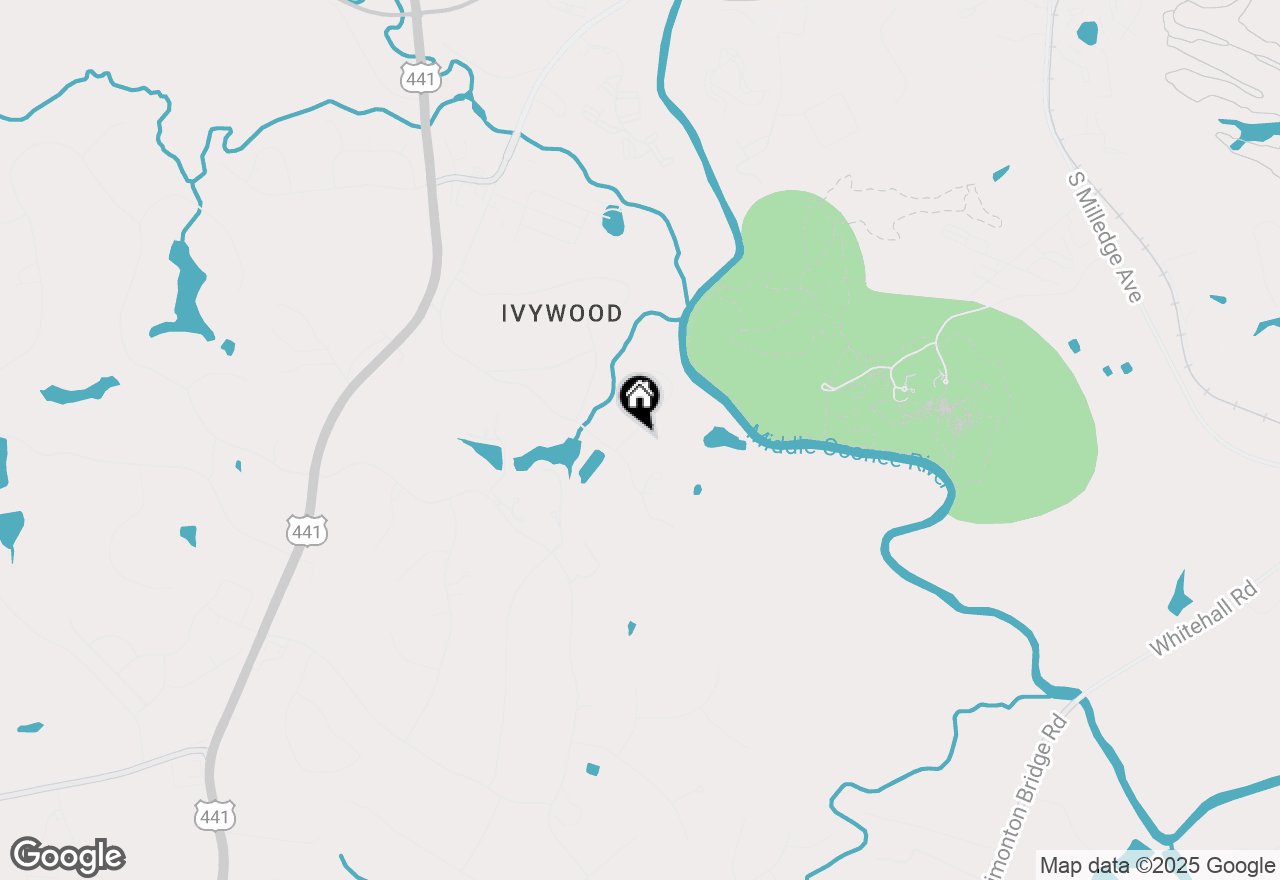 Map of 1030 Cherokee Circle, Athens, GA 30606