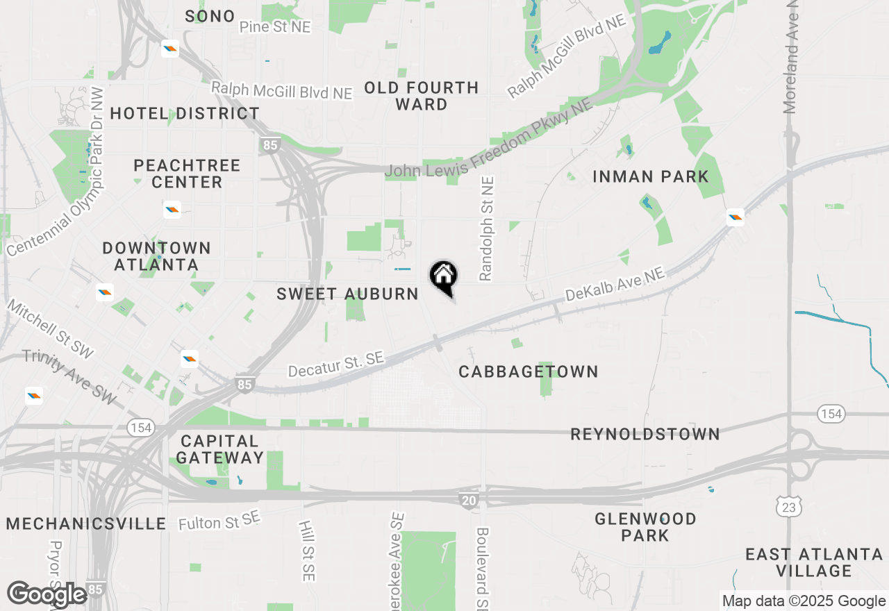 Map of 40 Daniel Street Se, Atlanta, GA 30312