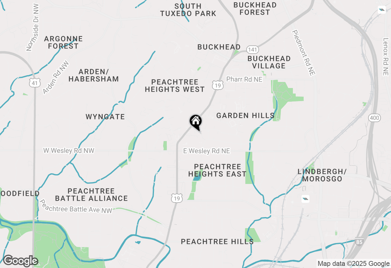 Map of 2795 Peachtree Road Ne #1603, Atlanta, GA 30305