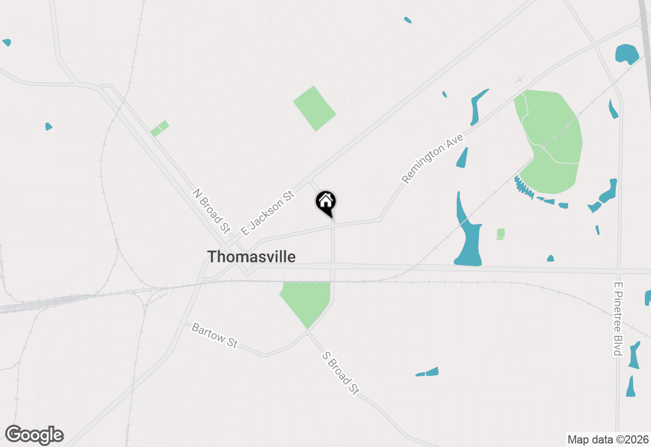 Map of 437 Remington Avenue, Thomasville, GA 31792