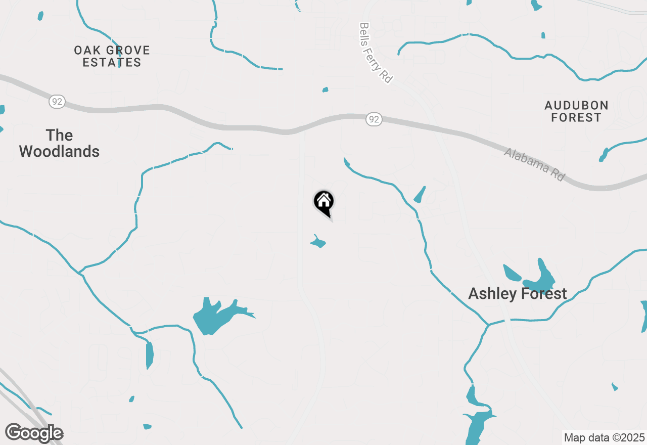 Map of 448 Marston Pass, Acworth, GA 30102