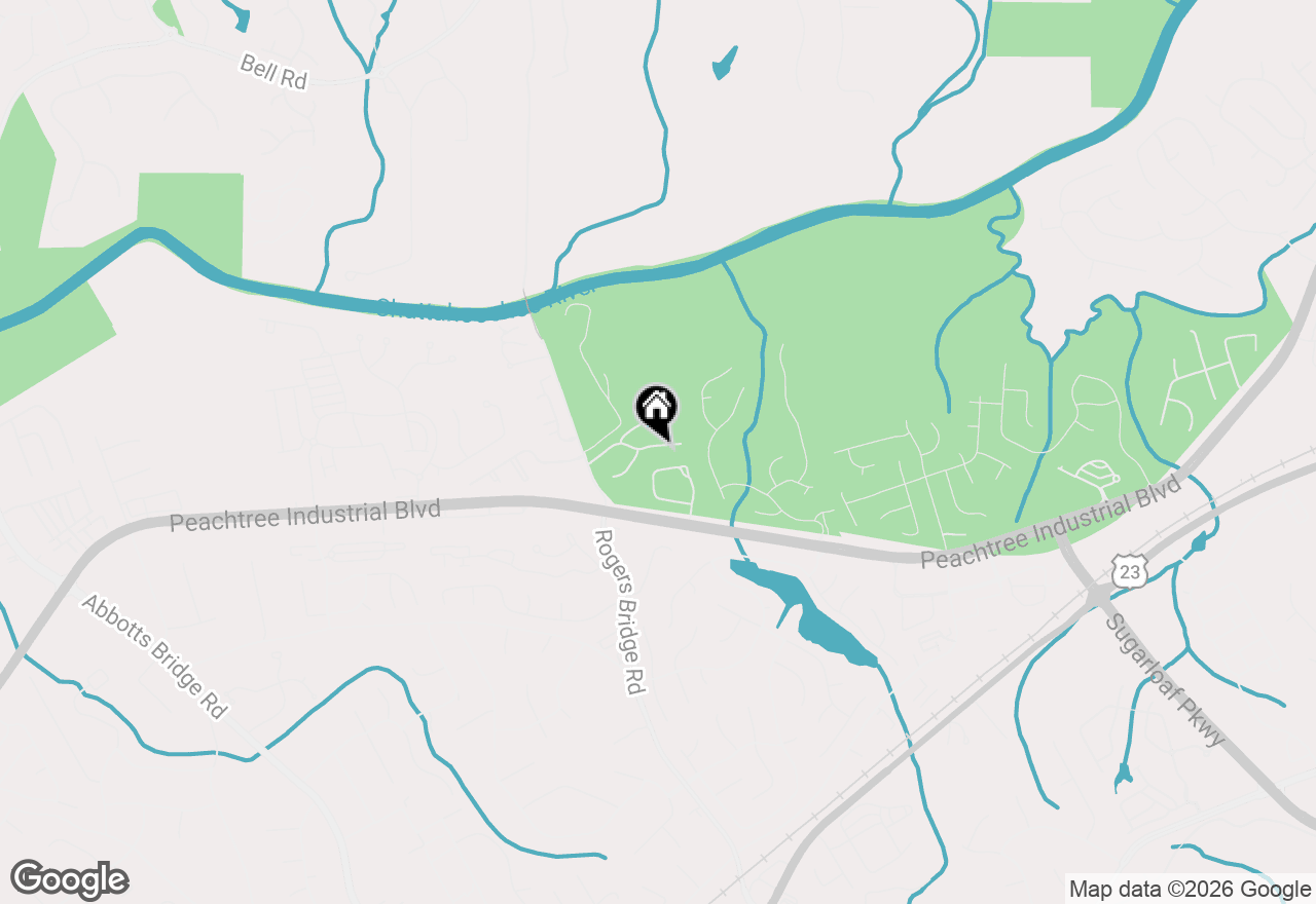 Map of 4054 Spring Cove Drive, Duluth, GA 30097