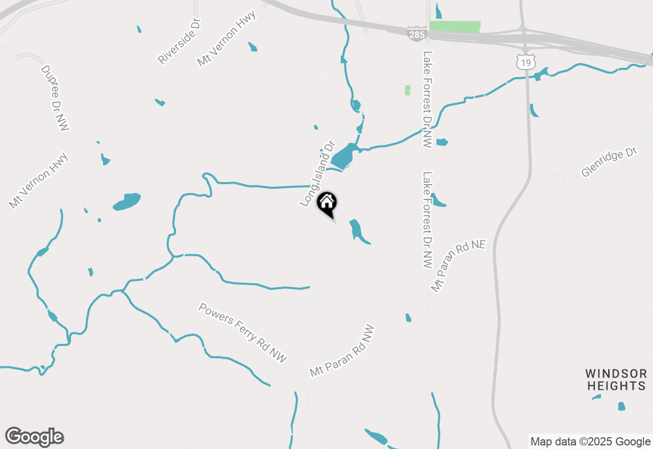 Map of 120 Burdette Trail, Atlanta, GA 30327