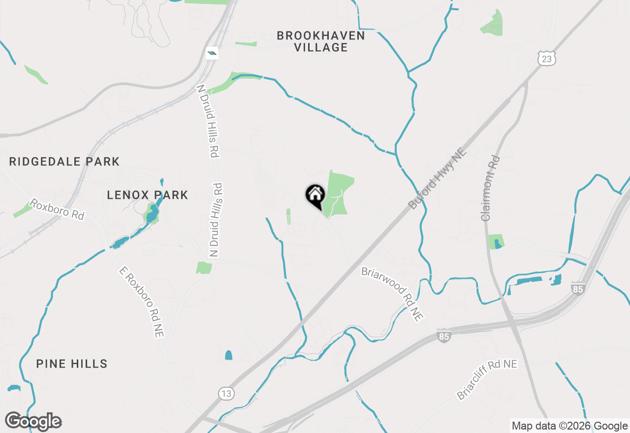 Map of 2188 Millennium Way Ne, Brookhaven, GA 30319