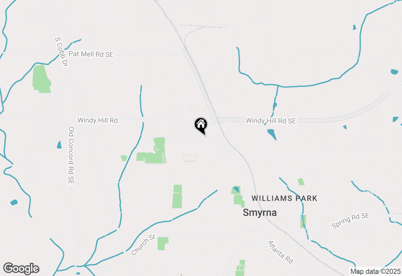 Map of 400 Belmont Place #1208, Smyrna, GA 30080