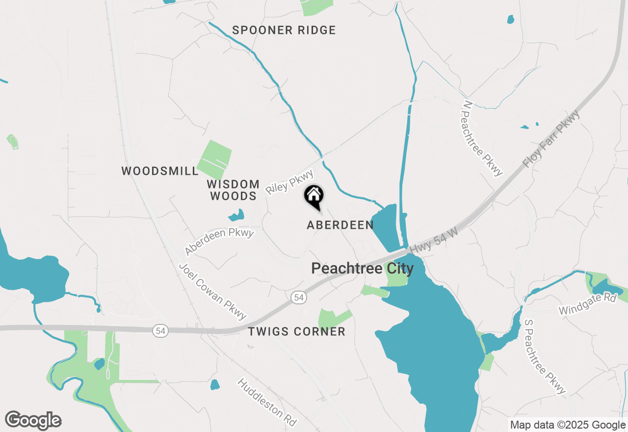 Map of 105 Cloister Drive, Peachtree City, GA 30269