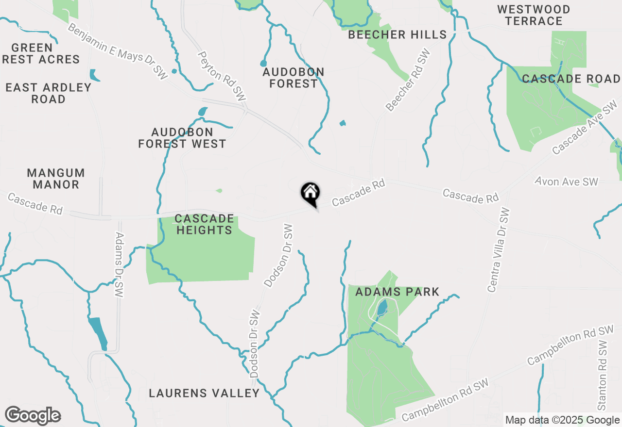 Map of 2490 Cascade Road Sw, Atlanta, GA 30311