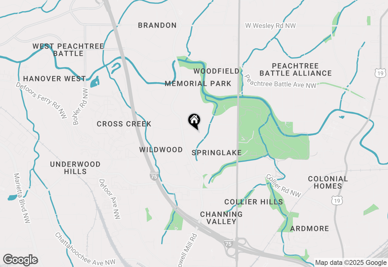 Map of 785 Wilson Road Nw, Atlanta, GA 30318