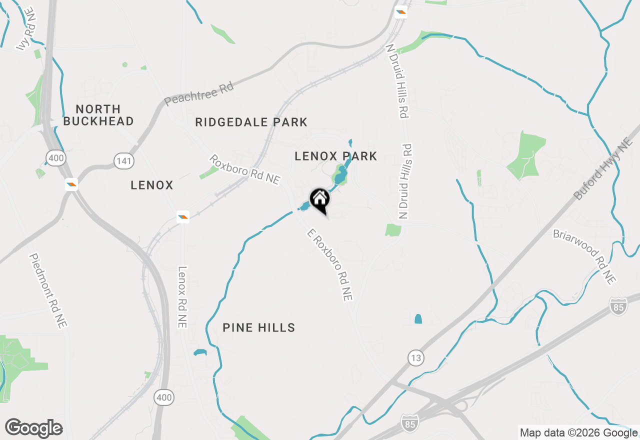 Map of 1003 Nottingham Lane Ne, Brookhaven, GA 30319