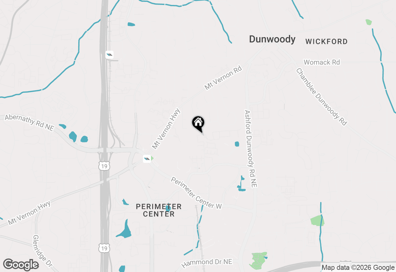 Map of 100 Dunwoody Gables Drive #4D-110, Dunwoody, GA 30338