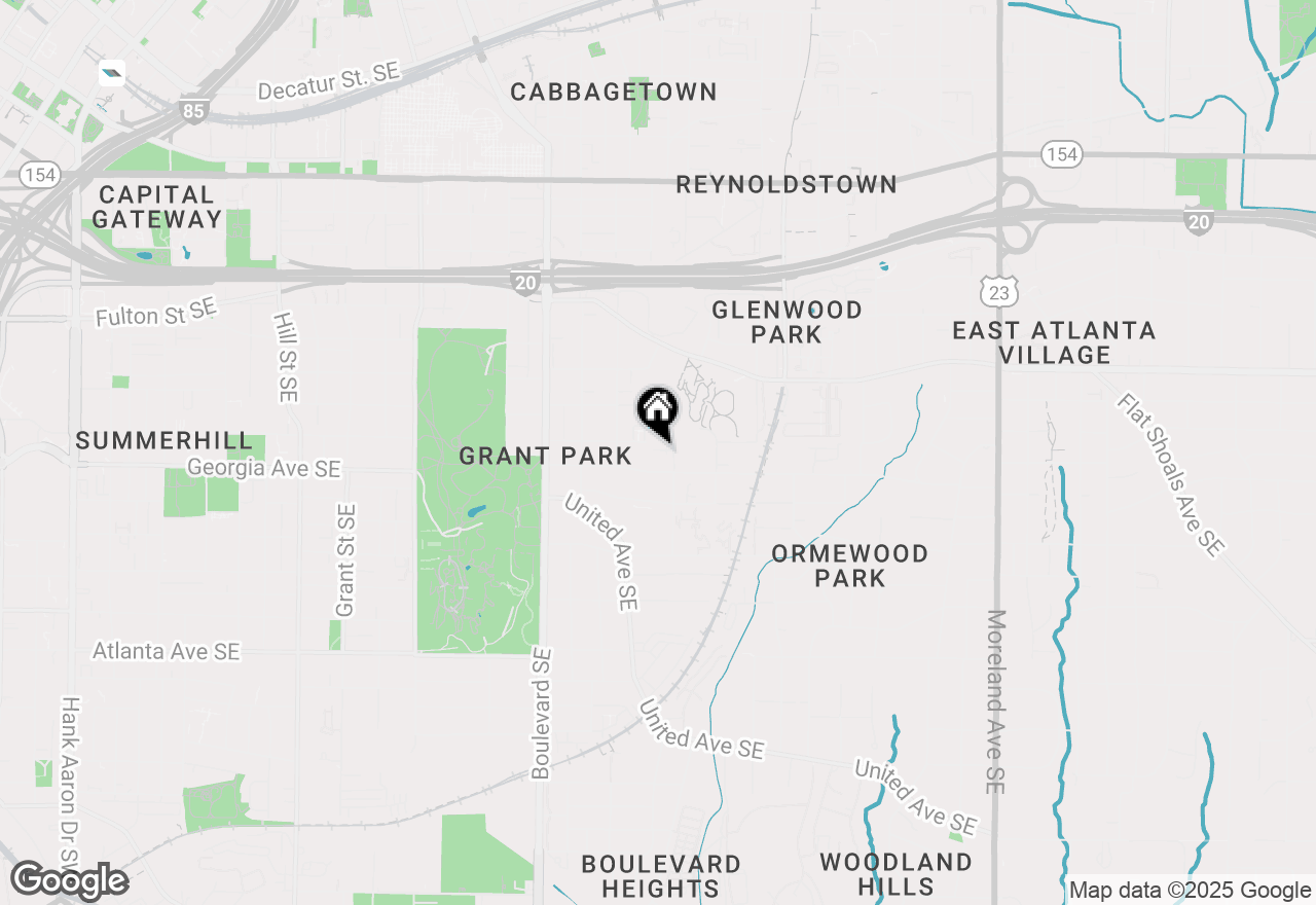 Map of 725 Eloise Way Se #B, Atlanta, GA 30312