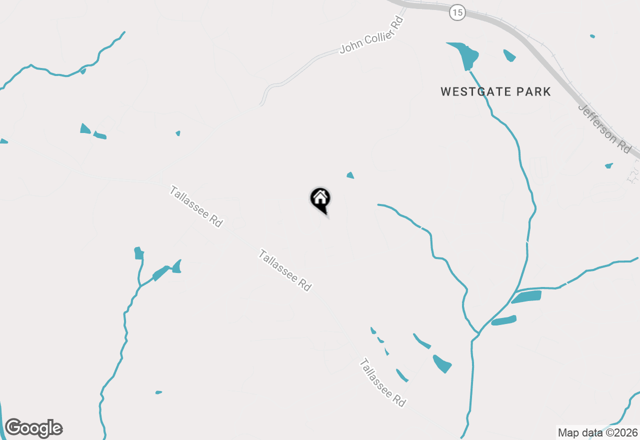 Map of 162 Fair Oaks Drive, Athens, GA 30606