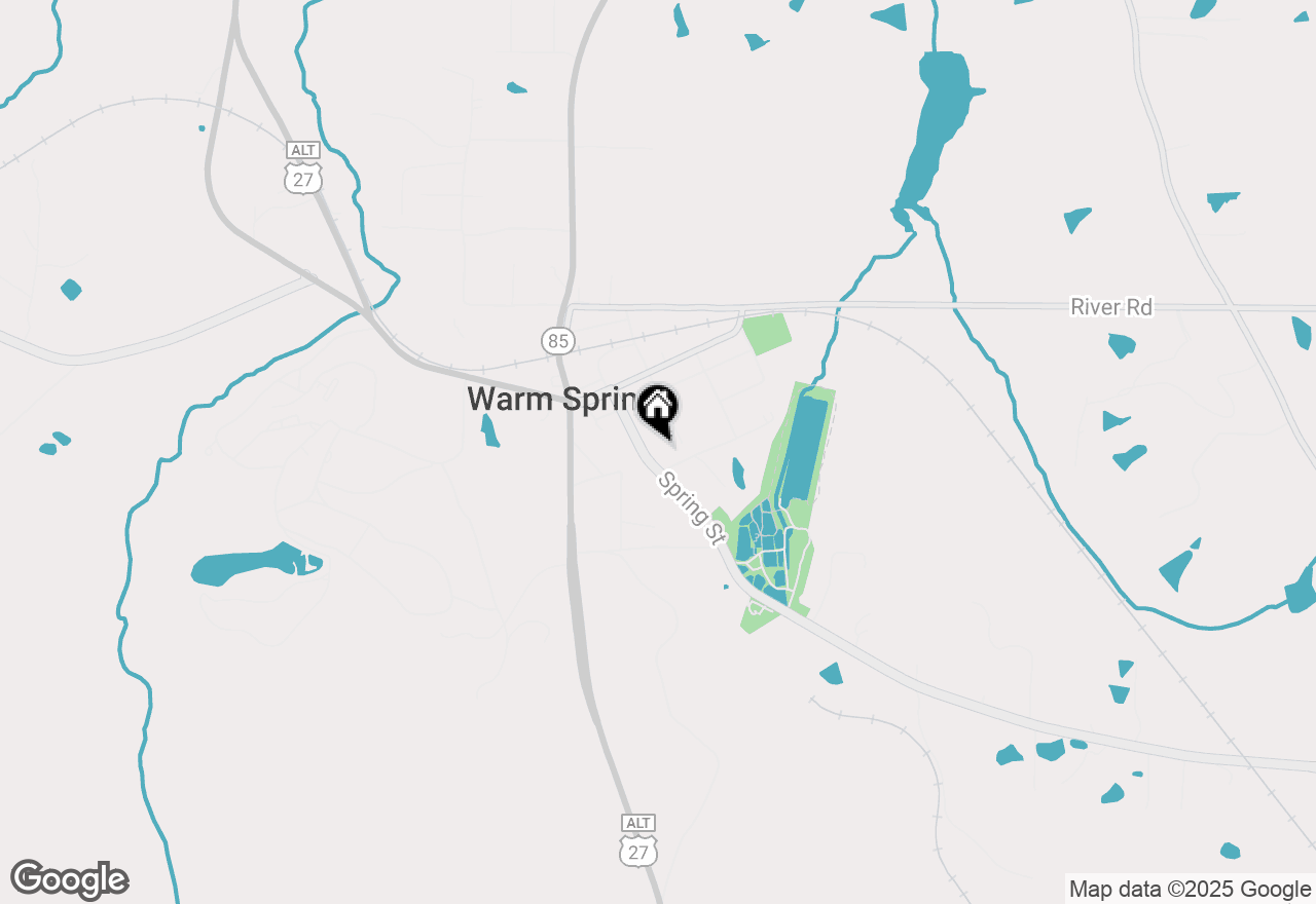 Map of 47 Bulloch Street, Warm Springs, GA 31830