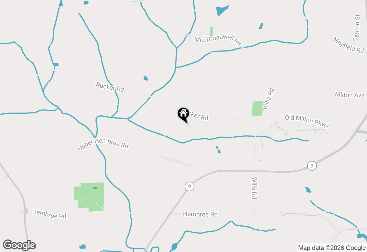 Map of 229 Dennis Drive, Alpharetta, GA 30009
