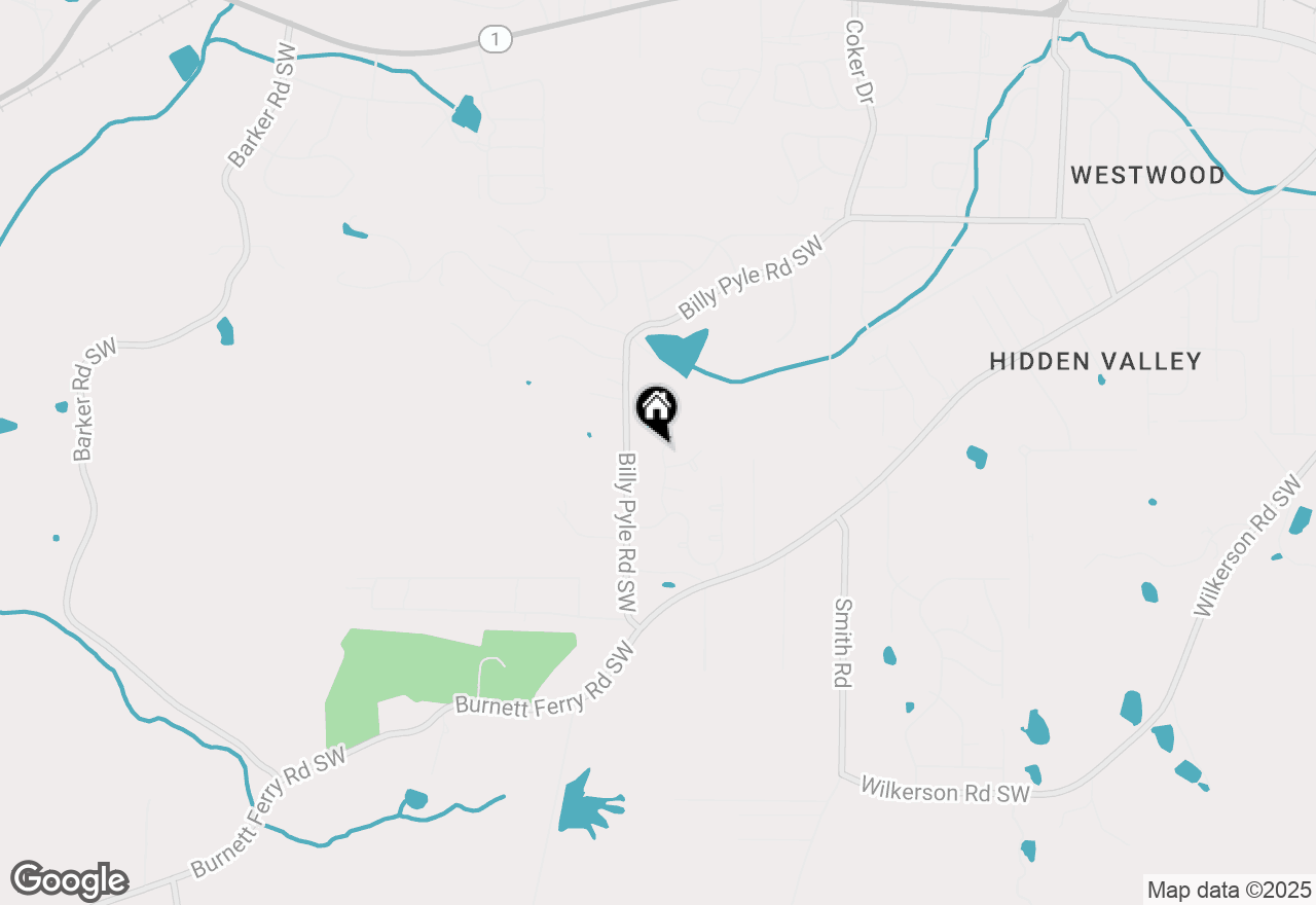 Map of 23 Berryrun Drive Sw, Rome, GA 30165