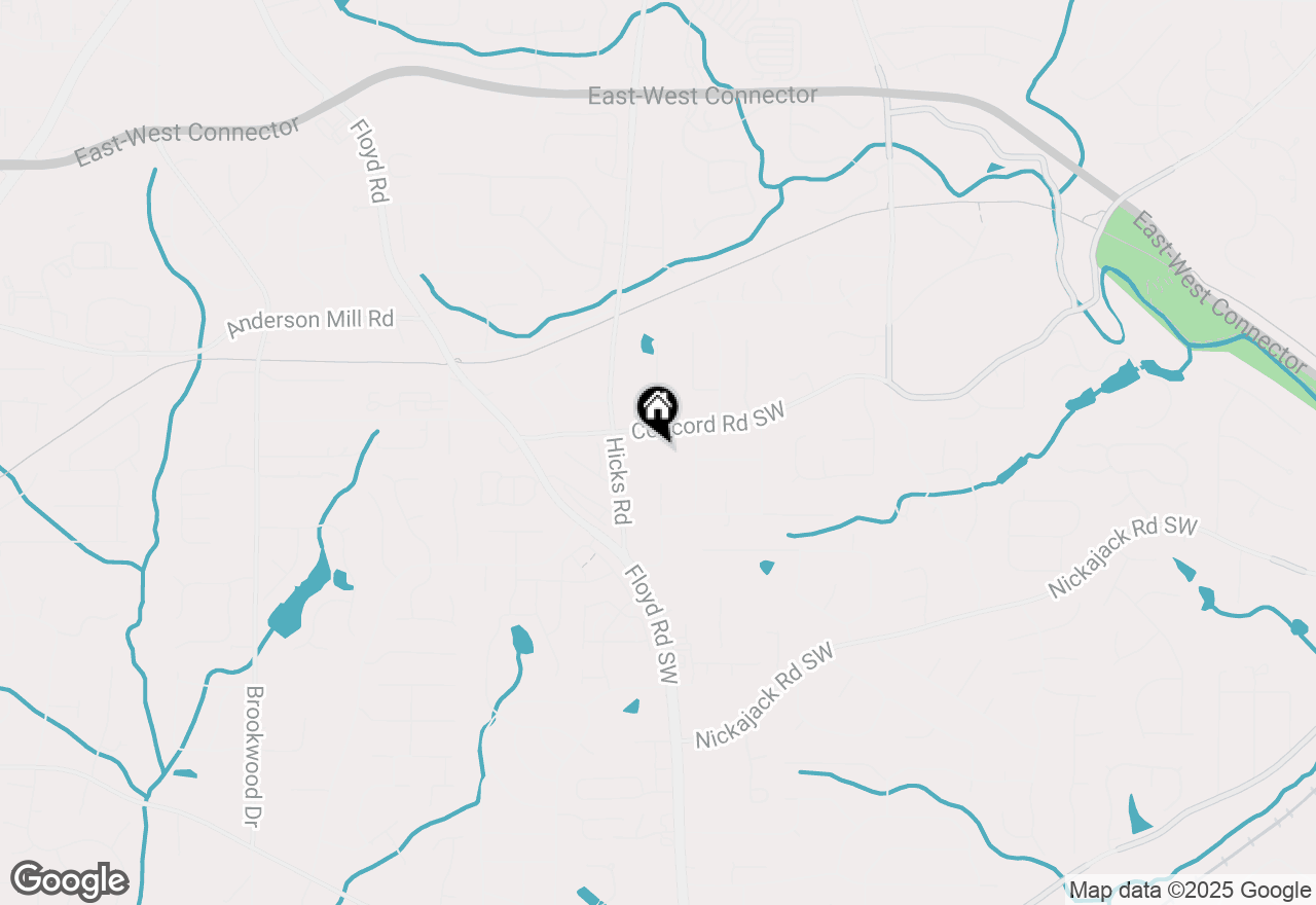 Map of 789 Concord Road Sw, Smyrna, GA 30082