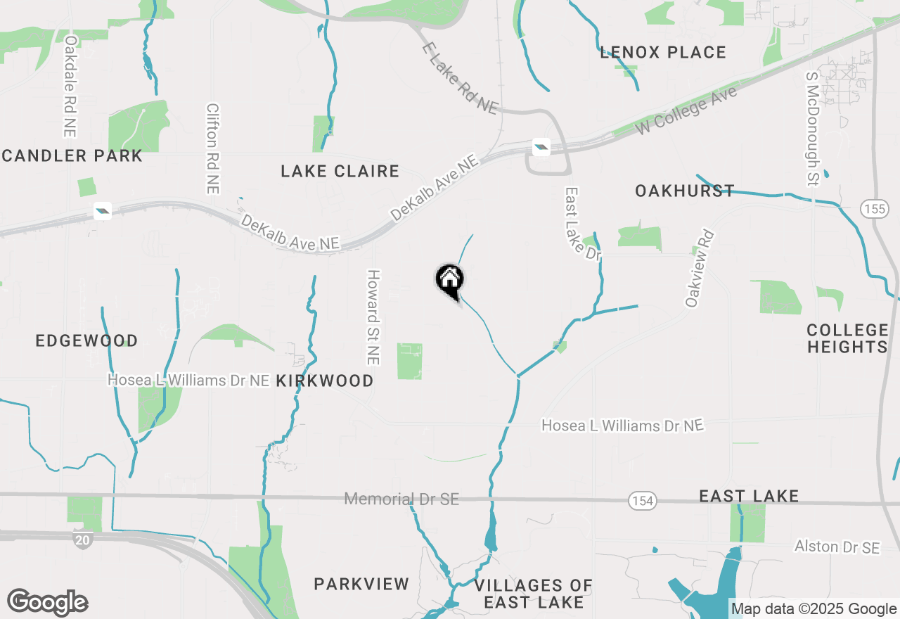 Map of 176 Rockyford Road Ne, Atlanta, GA 30317