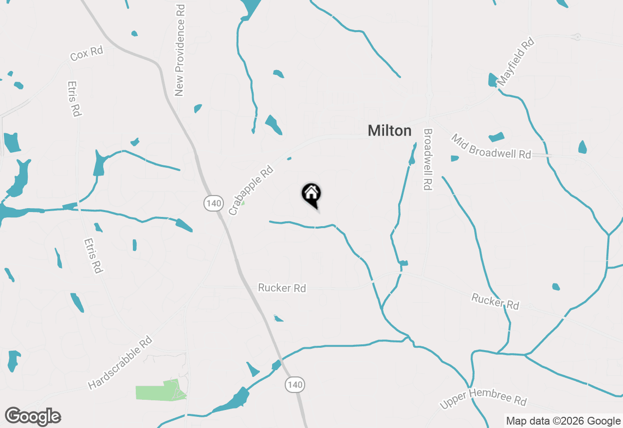 Map of 385 Carybell Lane, Alpharetta, GA 30004