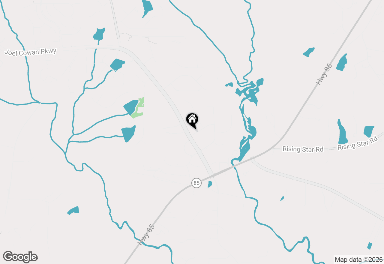 Map of 155 Millstone Drive, Fayetteville, GA 30215