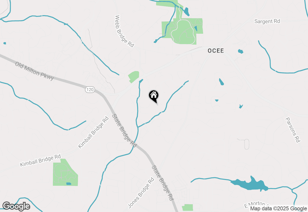 Map of 11310 Ridge Hill Drive, Alpharetta, GA 30022