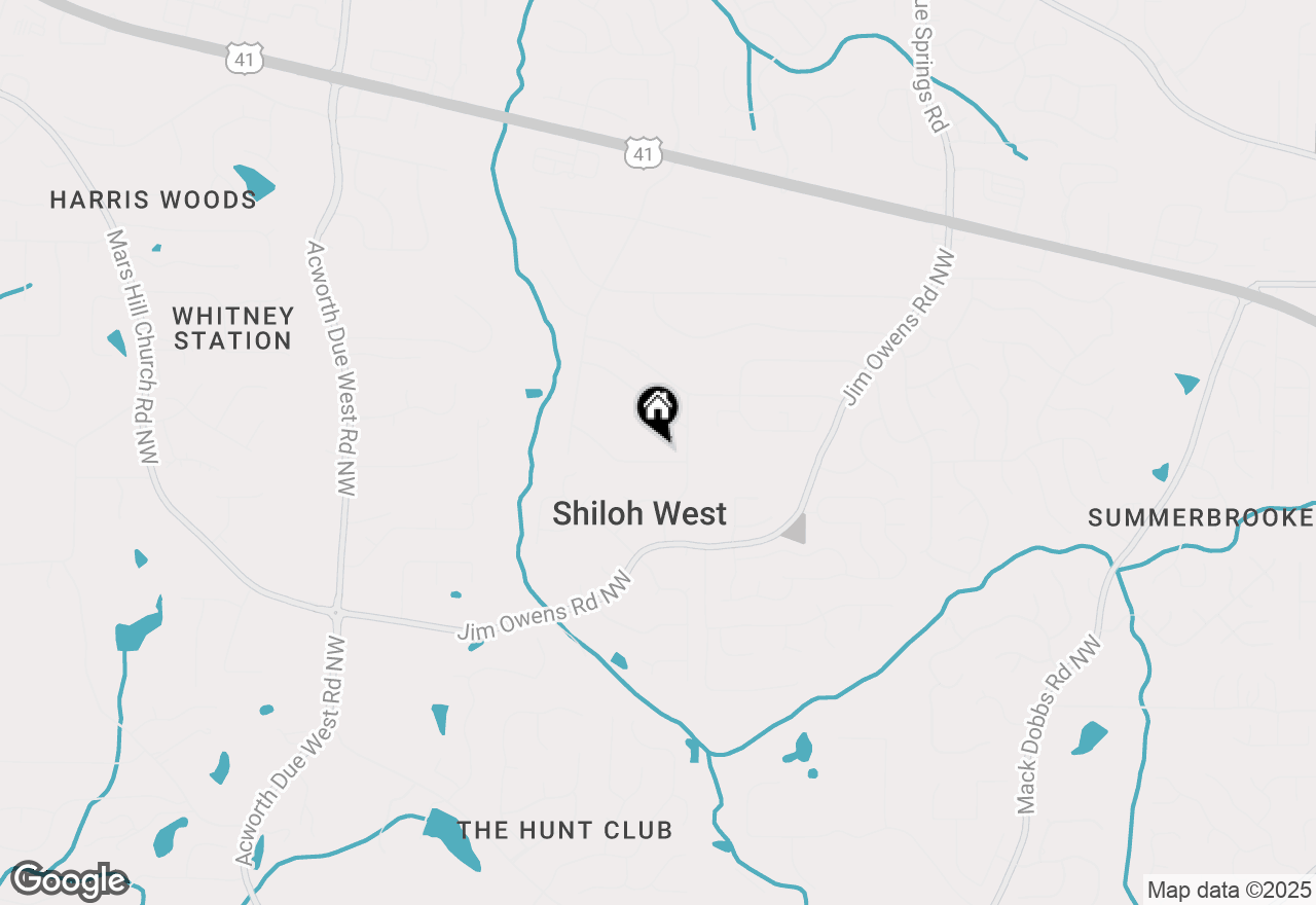 Map of 3803 Mountain View Road, Kennesaw, GA 30152