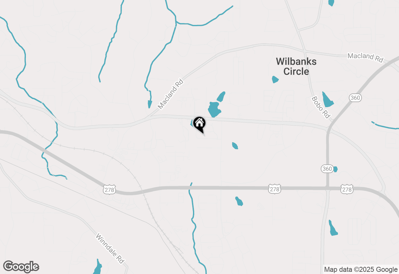 Map of 222 Mount Laurel Drive, Dallas, GA 30132