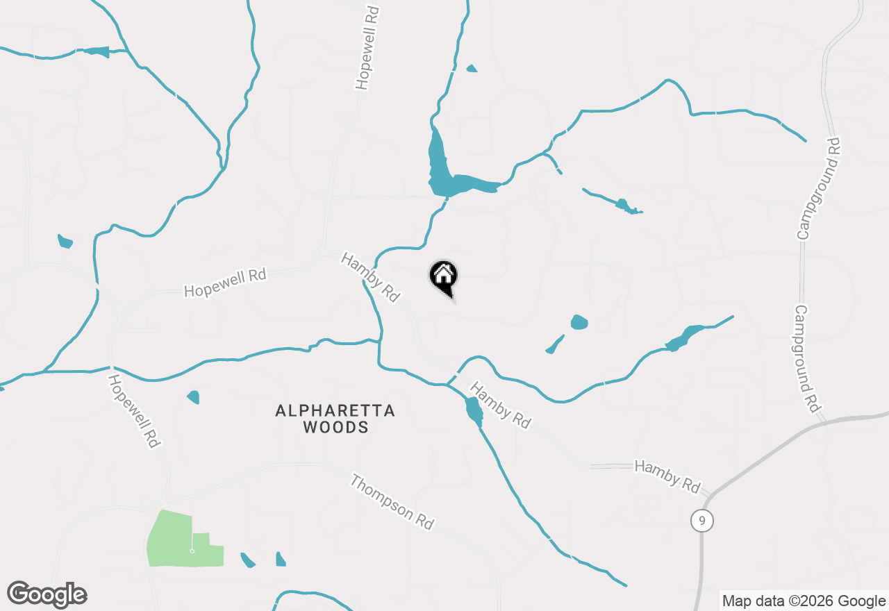 Map of 3024 Watsons Bend, Milton, GA 30004
