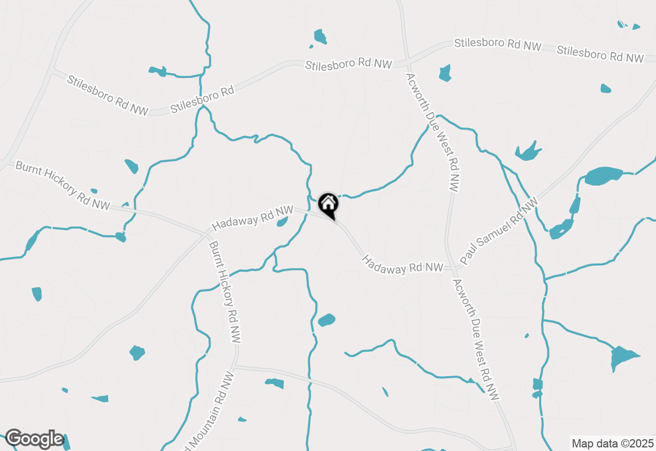 Map of 1231 Fawndale Drive Nw, Kennesaw, GA 30152