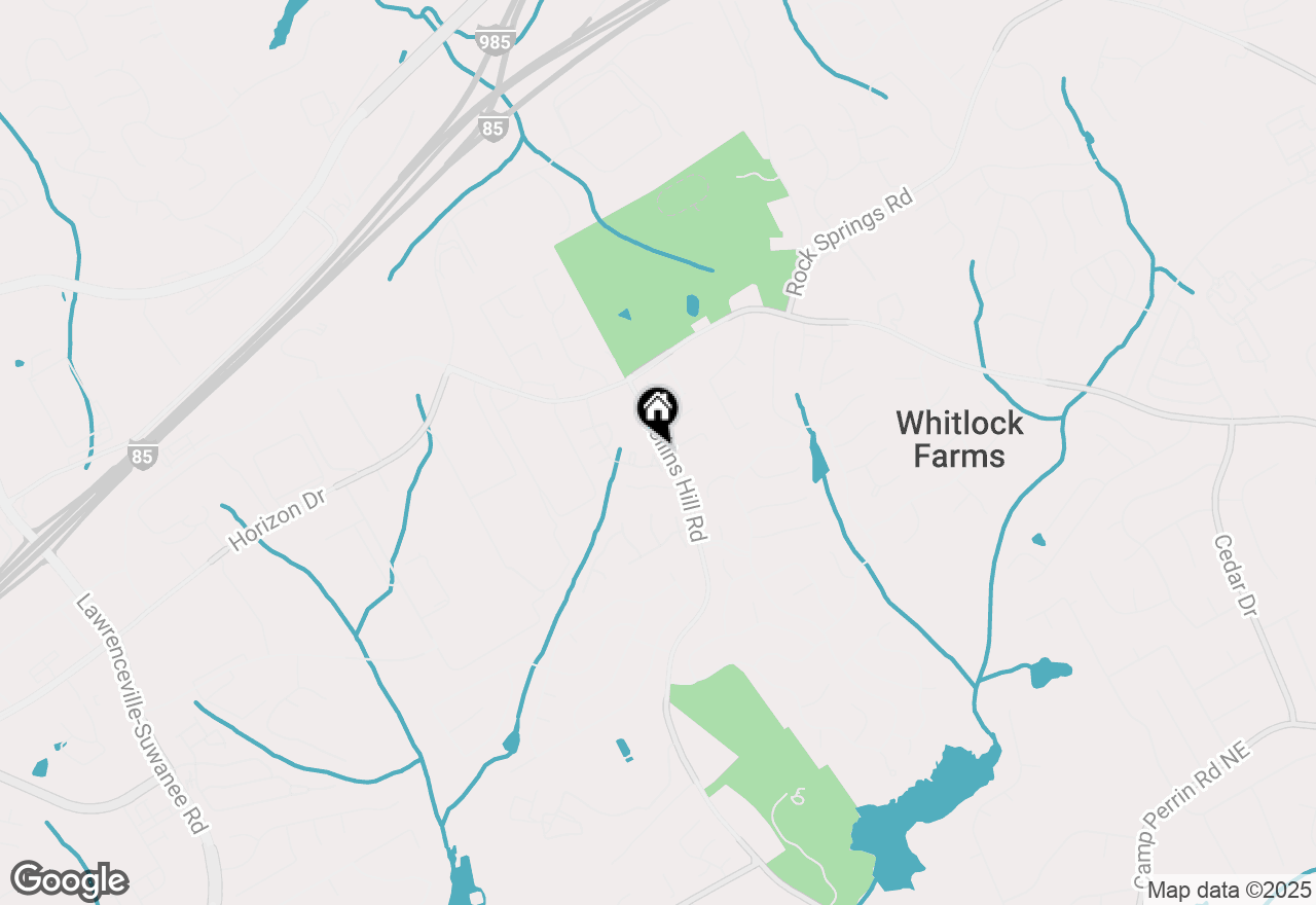 Map of 2727 Hallwood Lane, Suwanee, GA 30024