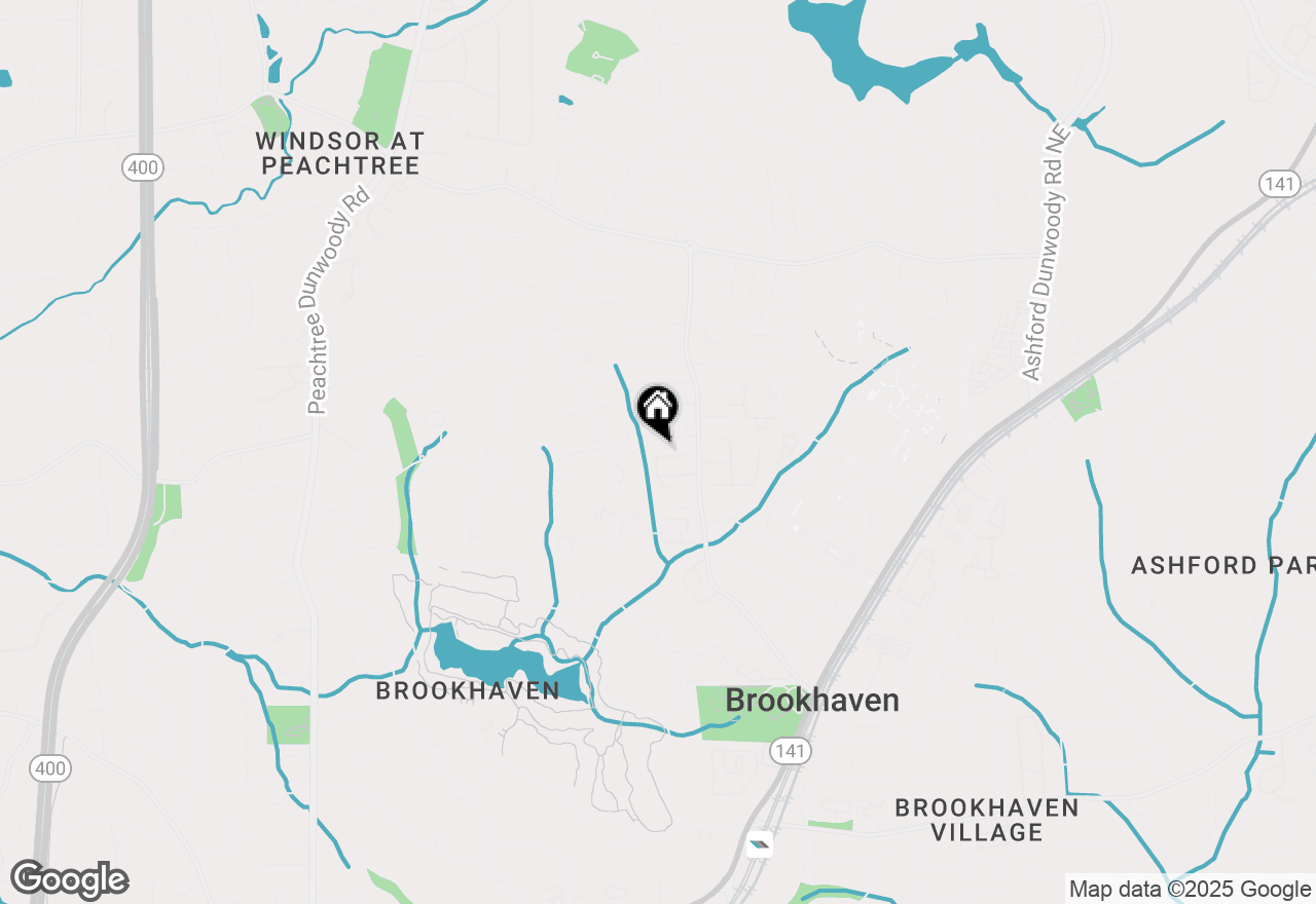 Map of 2922 Mitchell Cove Ne, Brookhaven, GA 30319