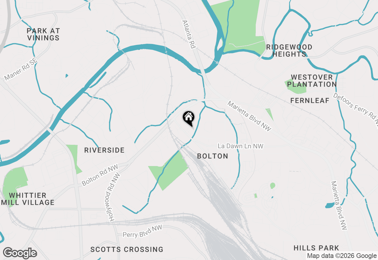 Map of 2202 Carlton Court, Atlanta, GA 30318