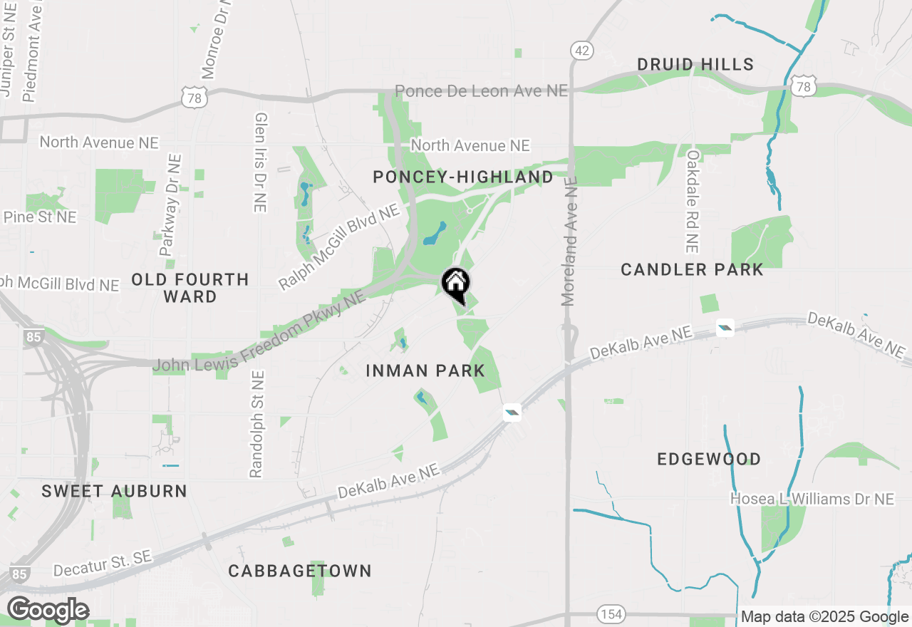 Map of 958 Austin Avenue Ne, Atlanta, GA 30307