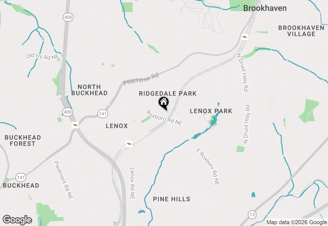 Map of 3635 E Paces Circle Ne #1211, Atlanta, GA 30326