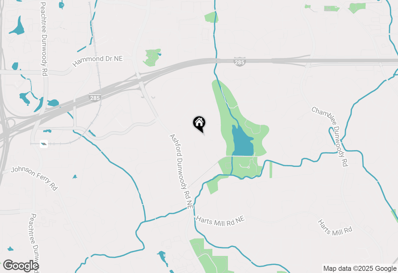 Map of 1430 Oconee Pass Ne, Brookhaven, GA 30319