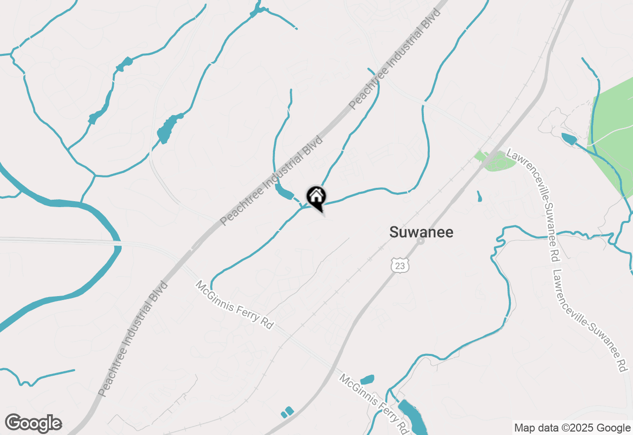 Map of 3945 Brushy Creek Way, Suwanee, GA 30024