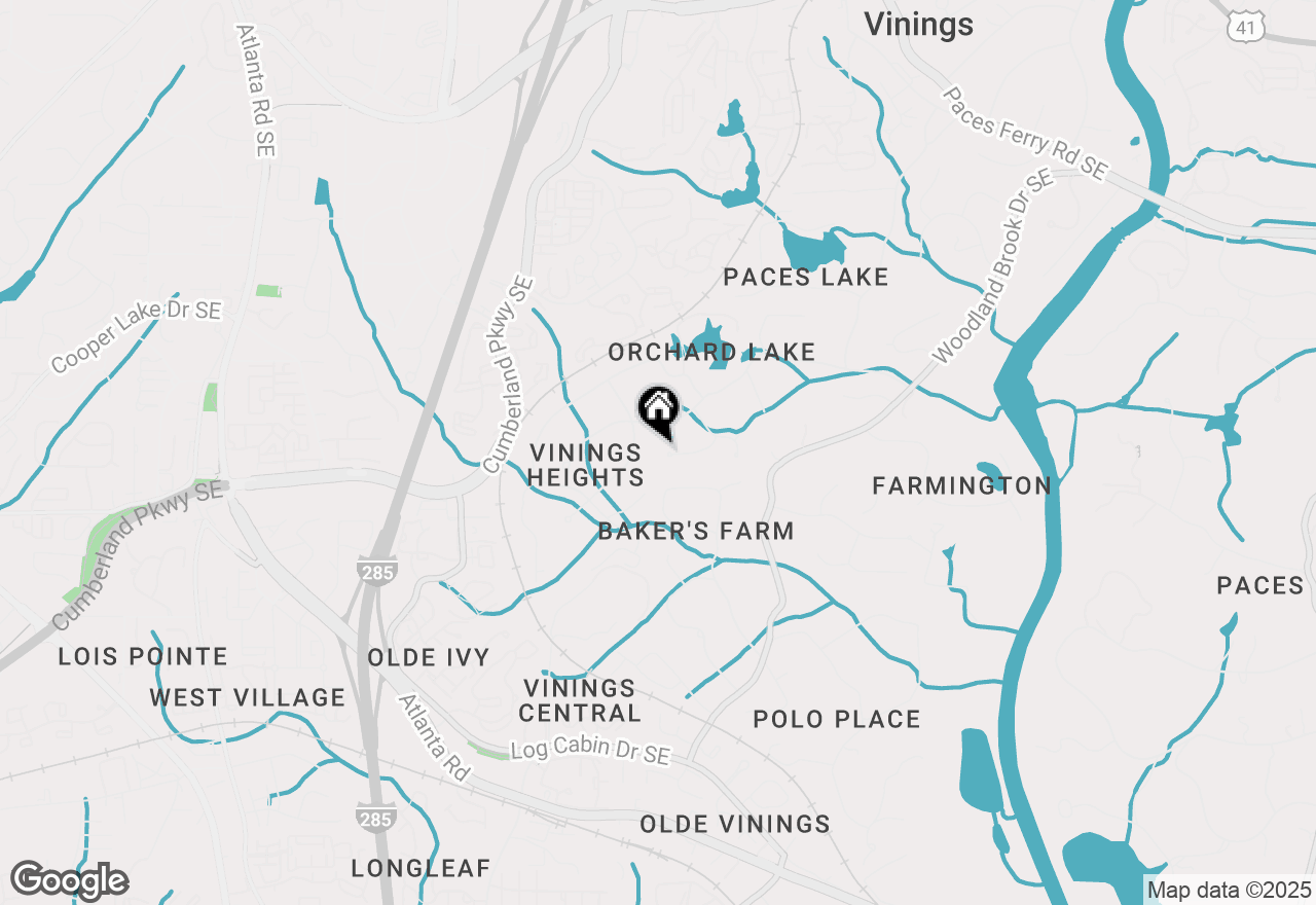 Map of 2792 Lansdowne Lane Se, Atlanta, GA 30339