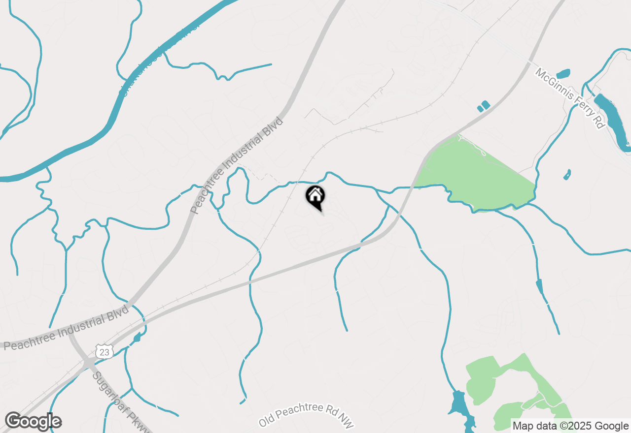 Map of 3899 Baxley Ridge Drive, Suwanee, GA 30024