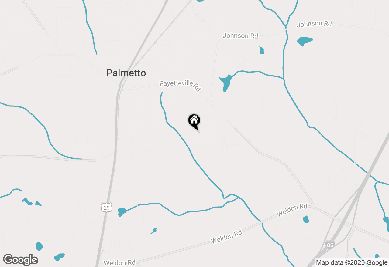 Map of 215 Forrest Run, Palmetto, GA 30268