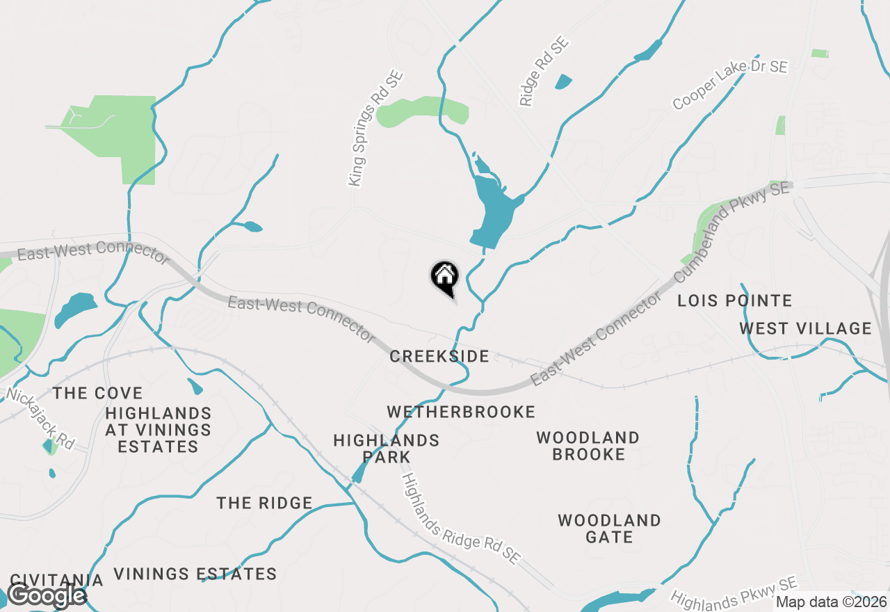 Map of 5042 Laurel Springs Way Se, Smyrna, GA 30082