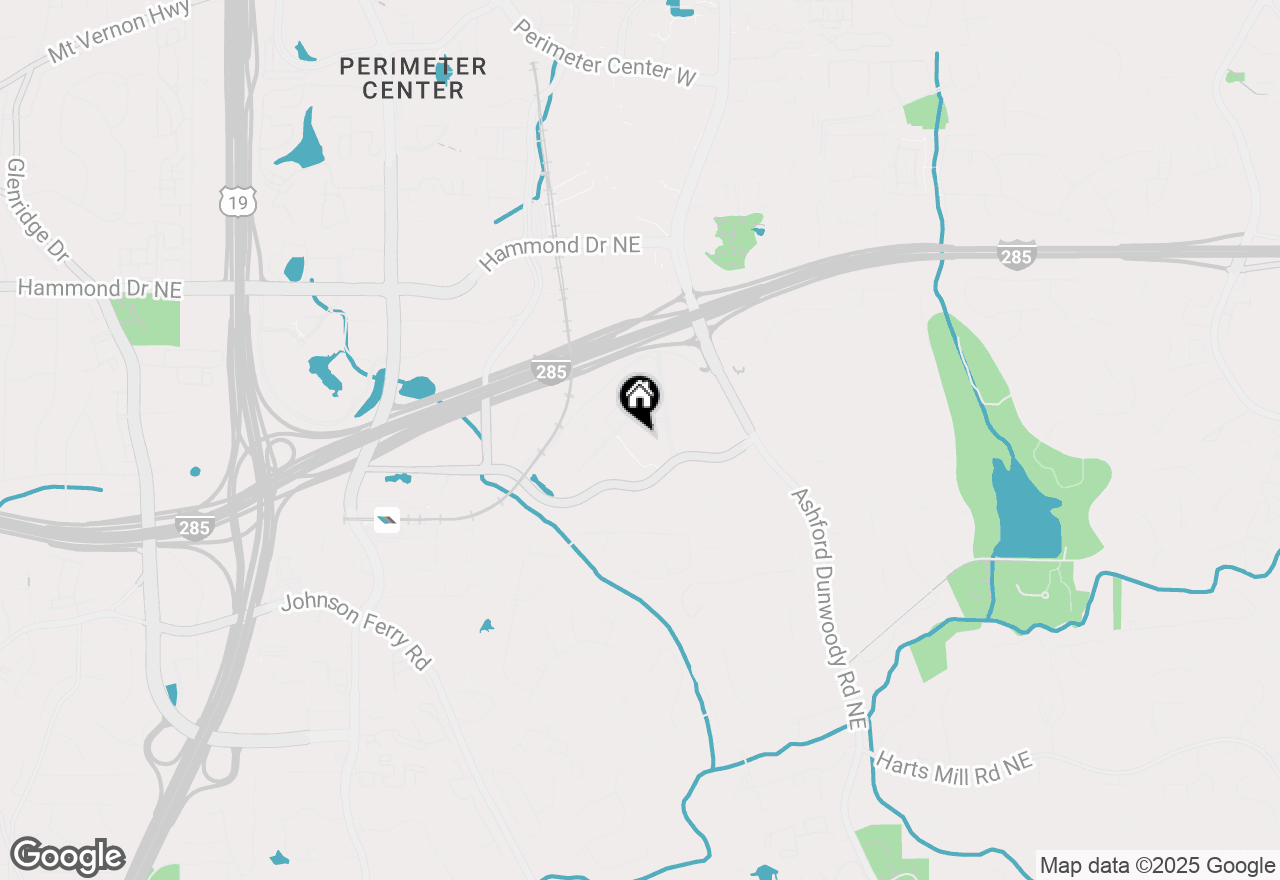 Map of 10 Perimeter Summit Boulevard Ne #2110, Brookhaven, GA 30319