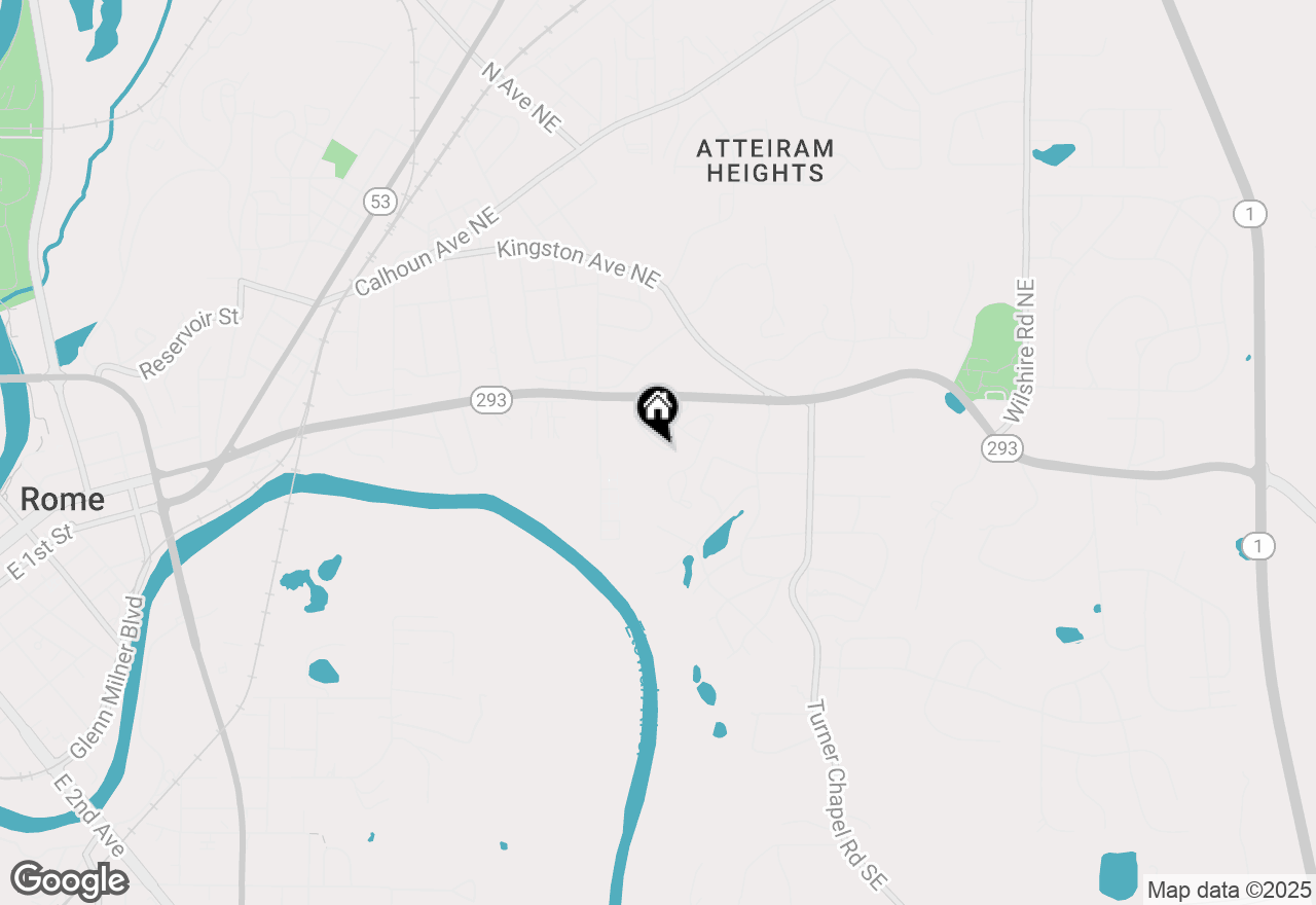 Map of 3309 Village Boulevard Se, Rome, GA 30161