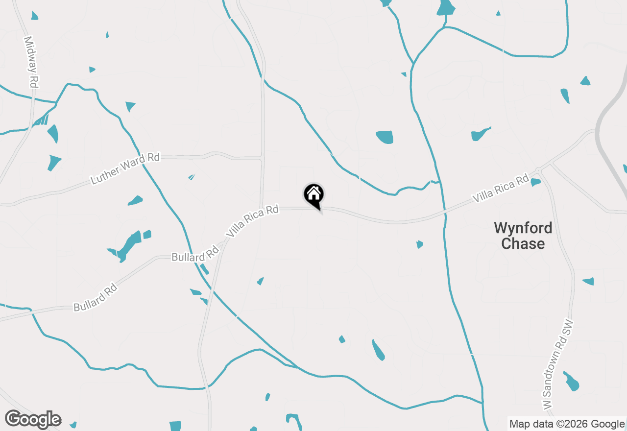 Map of 1273 Villa Rica Road Sw, Powder Springs, GA 30127