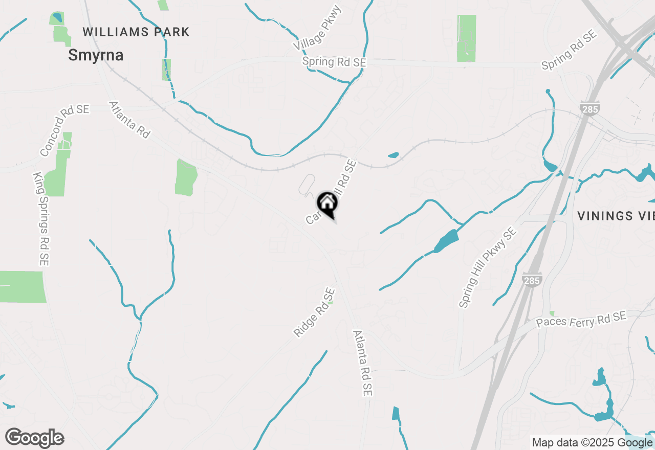 Map of 2040 Argyle Drive Se, Smyrna, GA 30080